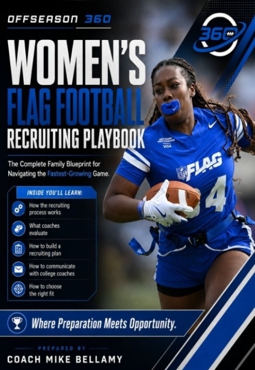 Women's Flag Football Recruiting Playbook by Coach Mike Bellamy